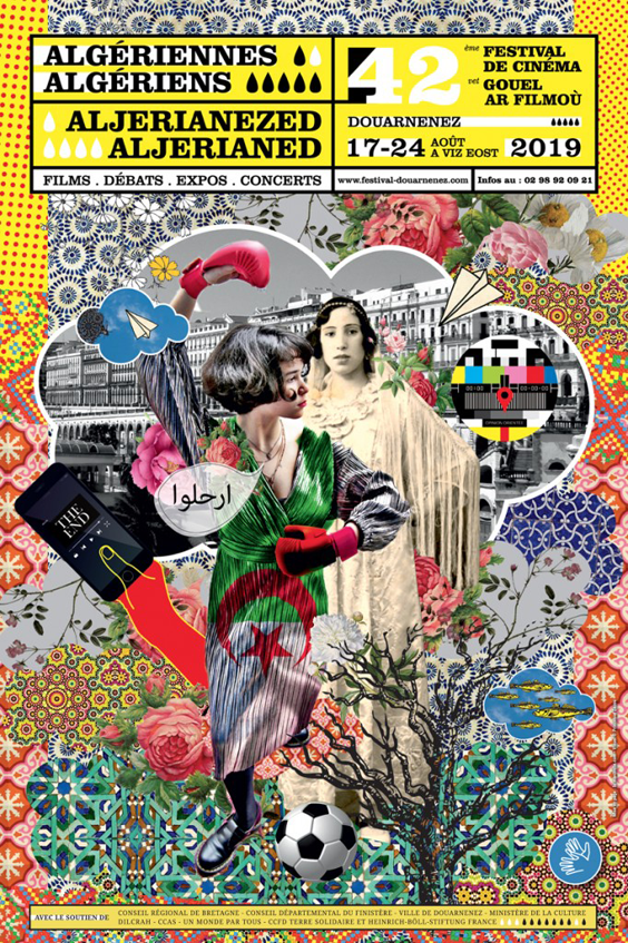 Affiche du festival de cin&eacute;ma de Douarnenez