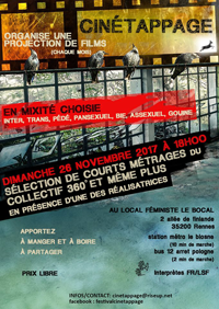 Cinetappage projections films 360&deg;